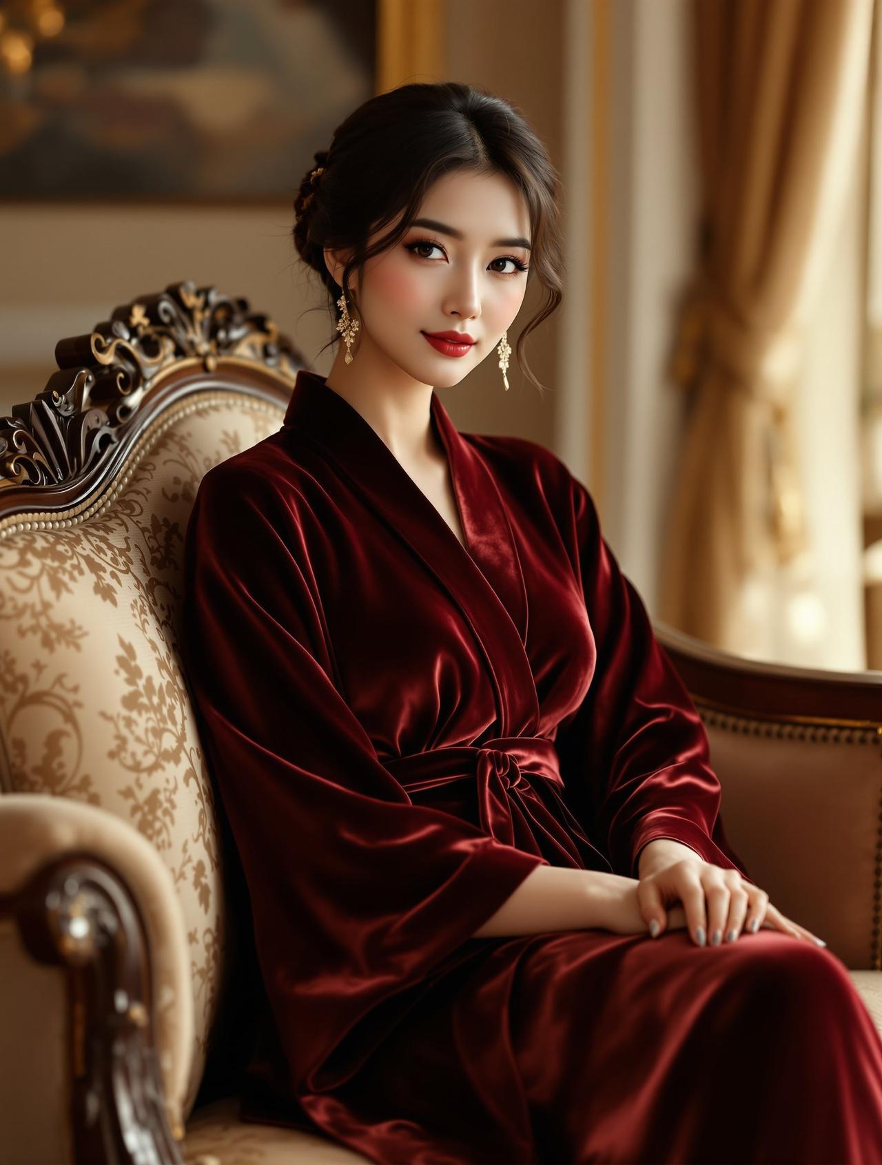 丝绒午后 - 方云舒 - cos图片唯美写真作品